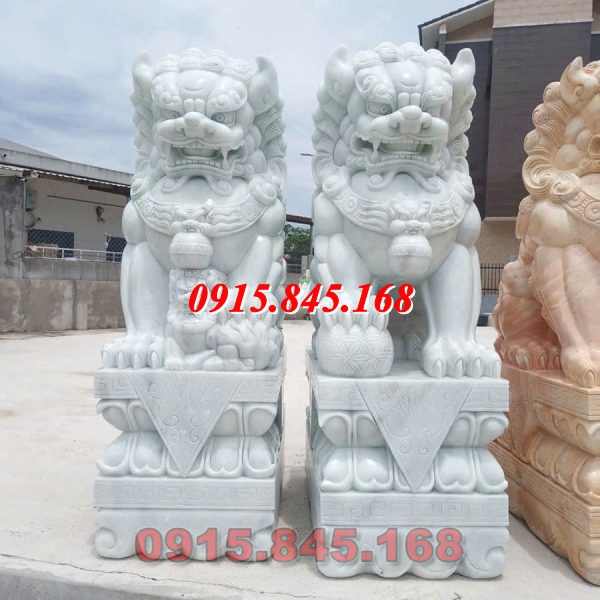 31-Mẫu sư tử kỳ lân đá nghê sài gòn 7 watermarked ky lan da cam thach trang tu nhien 600x600 1