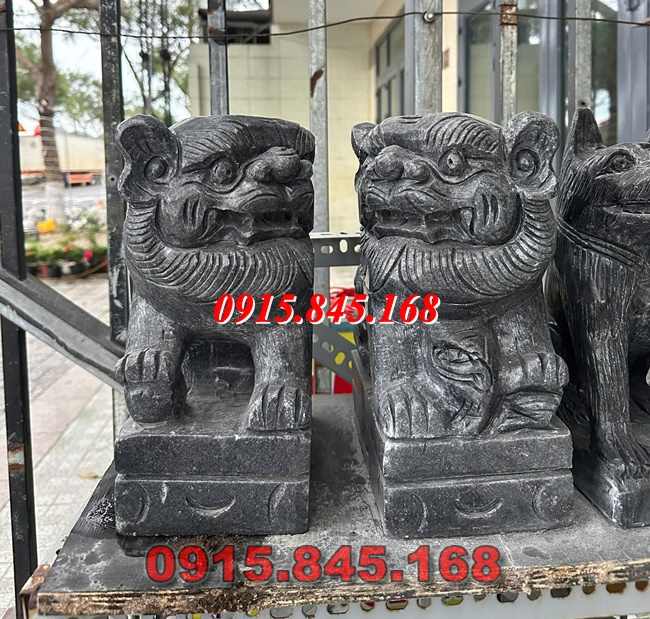 62-Nghê đá sư tử kỳ lân bán vĩnh phúc 8 watermarked ky lan da de mo 2 2