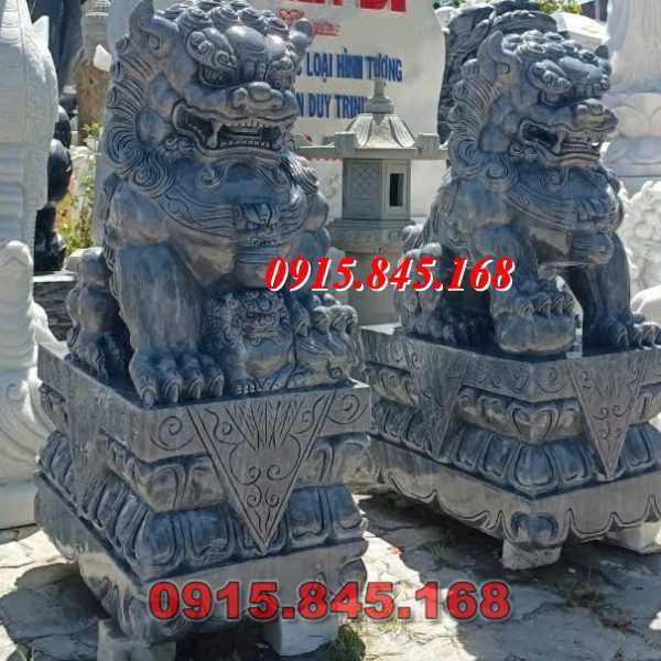 62-Nghê đá sư tử kỳ lân bán vĩnh phúc 6 watermarked ky lan da den 600x600 1 1