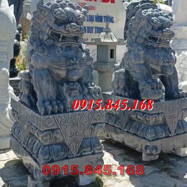 62-Nghê đá sư tử kỳ lân bán vĩnh phúc 9 watermarked ky lan da den 600x600 3