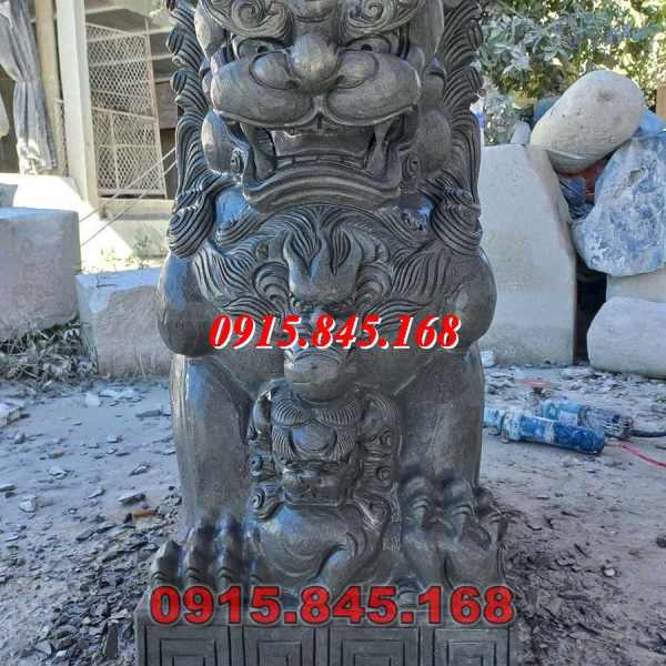 62-Nghê đá sư tử kỳ lân bán vĩnh phúc 14 watermarked ky lan da sa thach 2 600x600 3