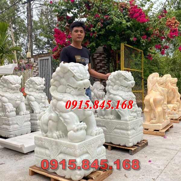Mẫu-22 kỳ lân sư tử đá nghê cần thơ 7 watermarked ky lan da trang xanh 2 600x600 2
