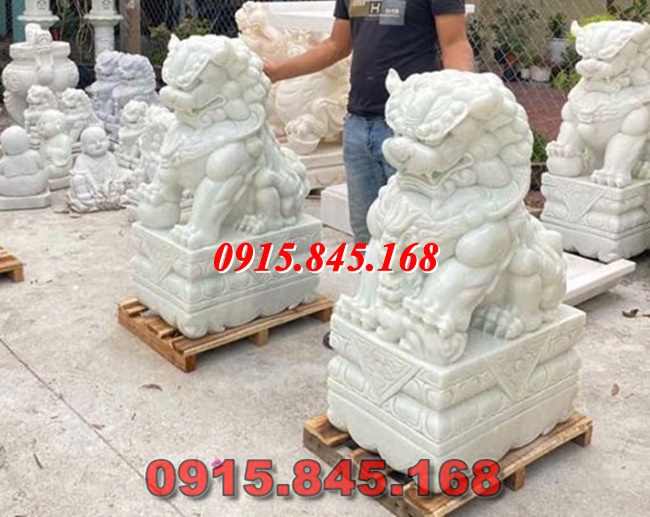 Mẫu-22 kỳ lân sư tử đá nghê cần thơ 8 watermarked ky lan da trang xanh 3 600x600 2