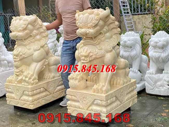 Mẫu-65 nghê đá kỳ lân sư tử nam định 6 watermarked ky lan da vang ca rot 3 600x600 2