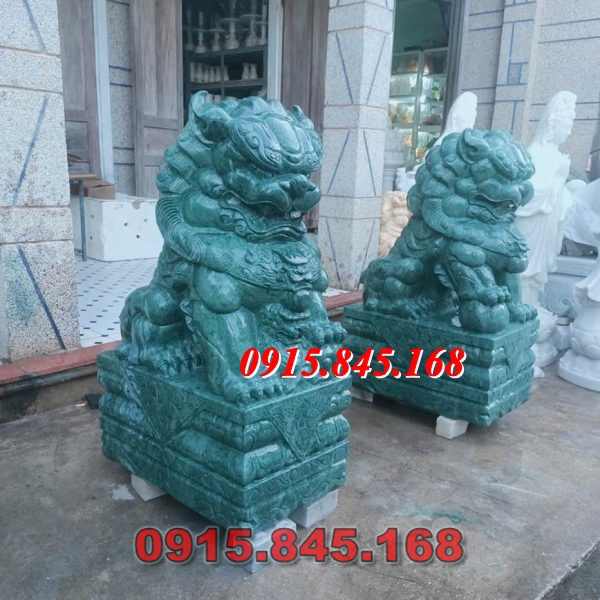 66-Nghê đá sư tử kỳ lân thái bình 9 watermarked ky lan da xanh ngoc an do tai HCM 1 600x600 3