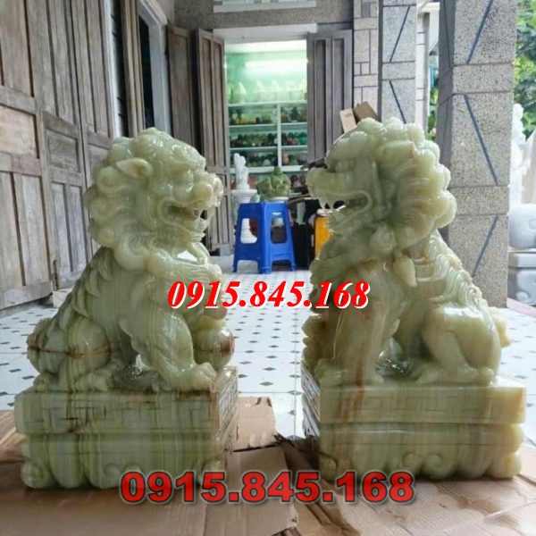 Mẫu-20 kỳ lân sư tử đá nghê kiên giang 6 watermarked ky lan da xanh pakistan 600x600 1 1