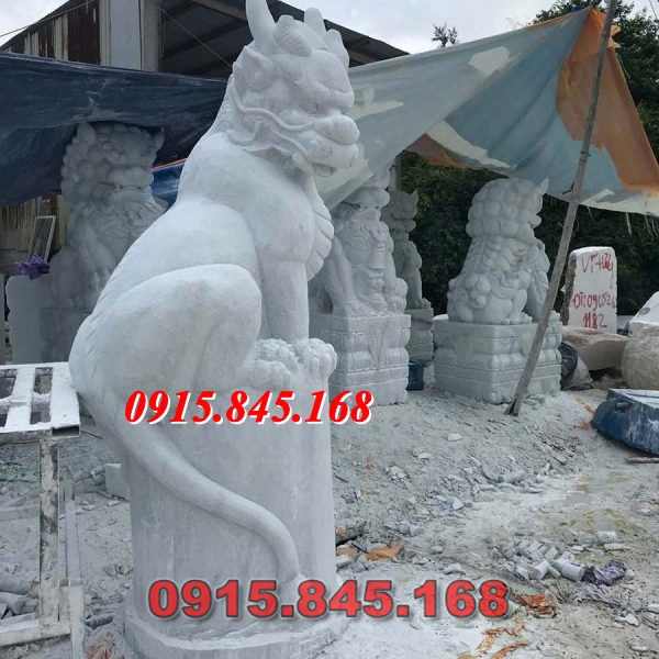 13-Mẫu sư tử đá kỳ lân bán vĩnh long 14 watermarked ky lan dau rong 2 600x600 1