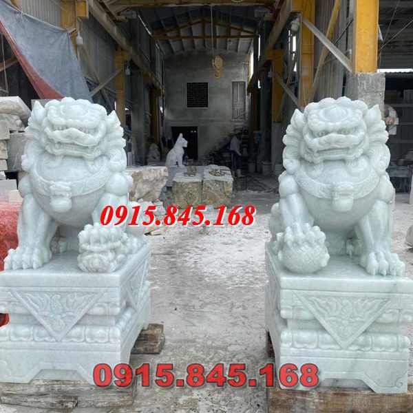 40-Mẫu sư tử kỳ lân đá nghê ninh thuận 13 watermarked ky lan tran cong da trang xanh 2 600x600 1