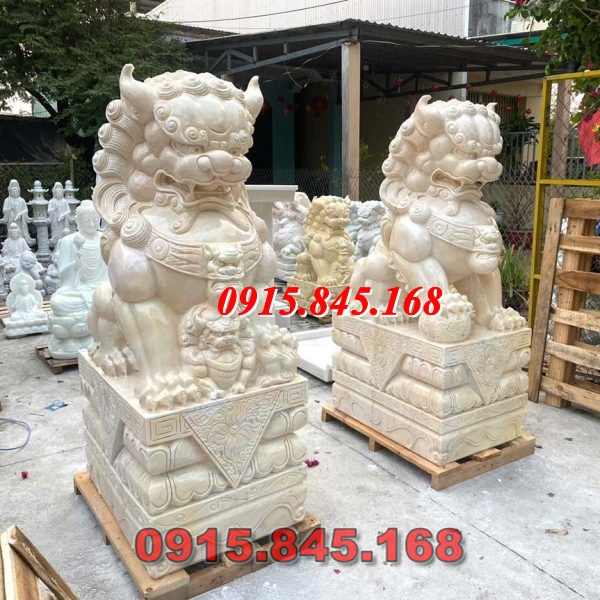 Mẫu-20 kỳ lân sư tử đá nghê kiên giang 10 watermarked ky lan tran cong da vang ca rot tu nhien 1 600x600 5