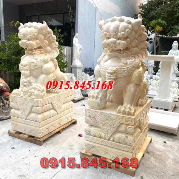 Mẫu-42 kỳ lân sư tử đá nghê khánh hòa 8 watermarked ky lan tran cong da vang ca rot tu nhien 2 600x600 4