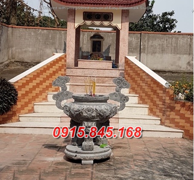 Mẫu-59 đỉnh lư hương đá xanh thanh hóa 7 watermarked lu huong da 041 1
