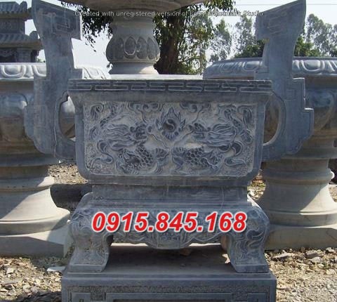 78-Mẫu lư đỉnh hương đá lạng sơn 19 watermarked lu huong da LH02 1 2