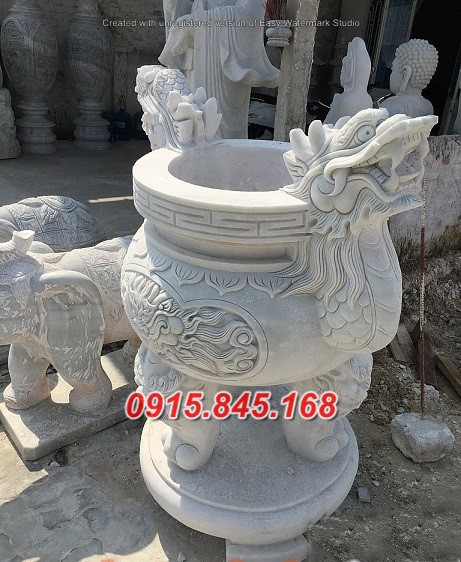 49-Mẫu đỉnh lư hương đá bình định 6 49-Mẫu đỉnh lư hương đá bình định