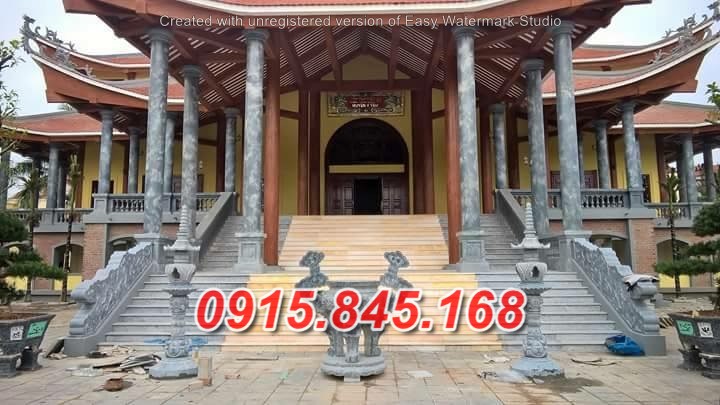 25-Lư hương đá trà vinh đỉnh vuông 13 watermarked lu huong da