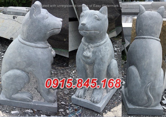 41-Tượng chó đá bán nghệ an 12 watermarked mau cho da co 1 6