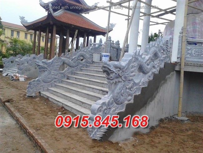 22-Tượng chiếu rồng đá xanh sài gòn 16 watermarked mau rong da dep o nha tho 1