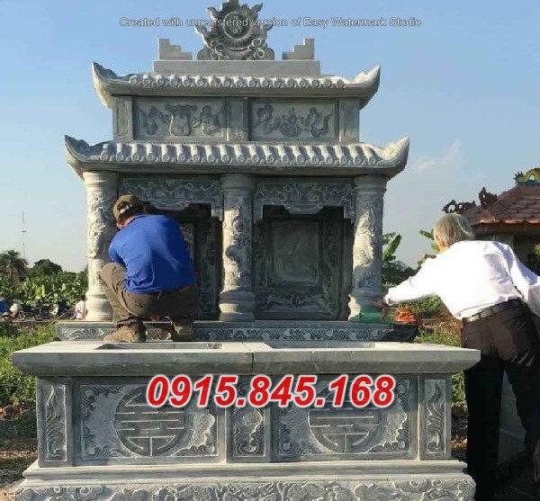 39+Mẫu mộ đôi đá khối xây gạch lạng sơn 18 watermarked mdhjk