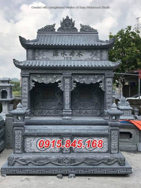 42+Mộ đôi xây gạch đá hải dương 14 watermarked mo da doi mau lang mo da doi