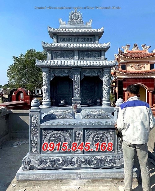 42+Mộ đôi xây gạch đá hải dương 17 watermarked mo da doi thang long 17