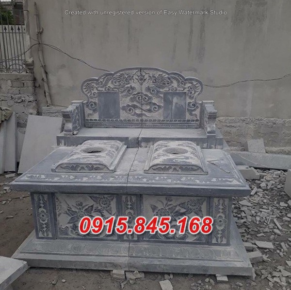 Lăng+43 mộ đôi đá khối quảng ninh 12 watermarked mo da khong mai 2