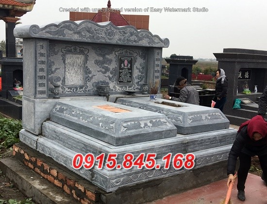 Lăng+43 mộ đôi đá khối quảng ninh 8 watermarked mo da mot mai 28