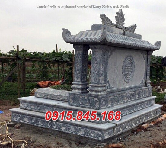 44+Lăng mộ đôi xây đá khối thái bình 7 watermarked mo da mot mai 31