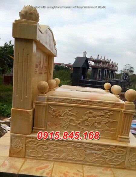 Mẫu+47 mộ đôi đá xanh bán hòa bình 10 watermarked mo doi dep mau vang 2