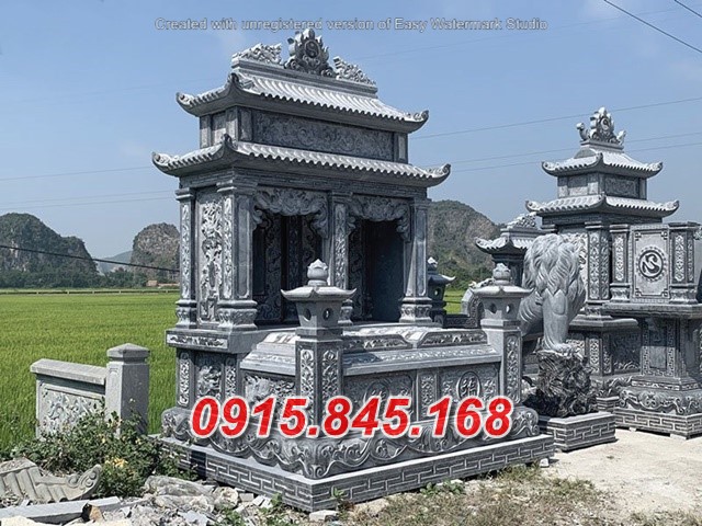 Mẫu+47 mộ đôi đá xanh bán hòa bình 12 watermarked mo doi hai mai gia re nhat
