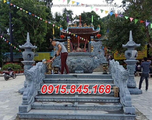 72-Mẫu lư đỉnh hương đá nam định 15 watermarked rong da 13 1
