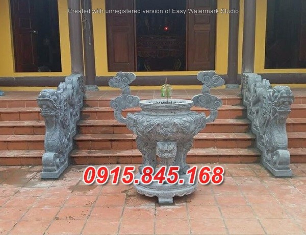 76-Mẫu lư đỉnh hương đá hải phòng 19 watermarked rong da 8 2