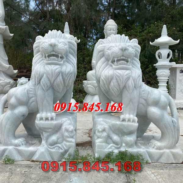 72-Nghê đá sư tử kỳ lân bắc ninh 7 watermarked su tu da cam thach trang xanh nguyen khoi 600x600 1 2