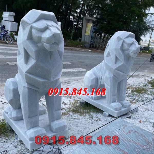 75-Nghê đá sư tử kỳ lân bắc giang 15 watermarked su tu kieu hinh khoi 4 600x600 4