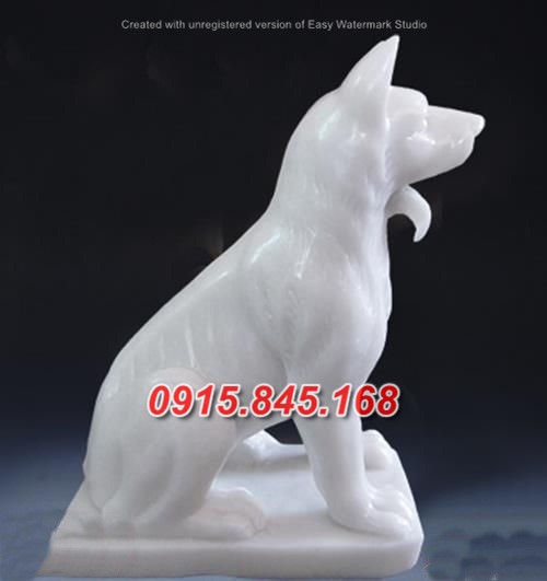 35-Tượng chó đá xanh quảng nam 9 watermarked tuong cho da2 5