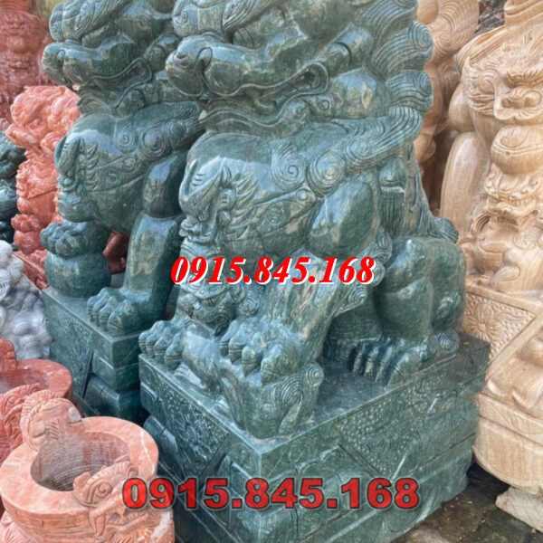 77-Nghê đá sư tử kỳ lân ninh bình 10 watermarked tuong da ky lan da xanh ngoc an do cao 1m 600x600 5