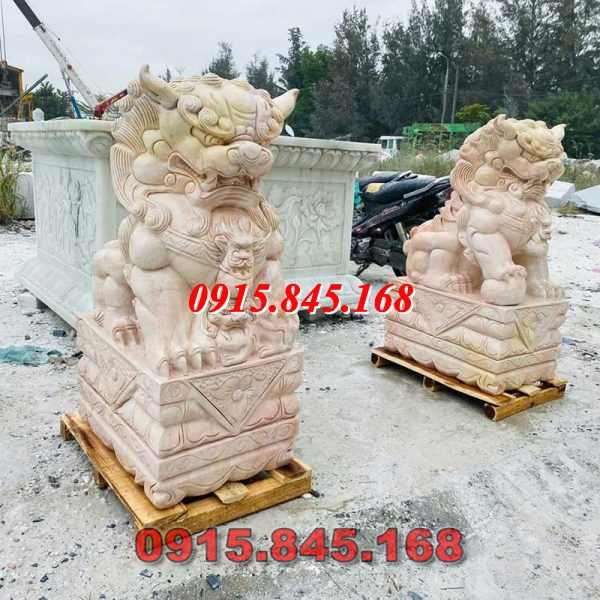 77-Nghê đá sư tử kỳ lân ninh bình 14 watermarked tuong ky lan da tu nhien nguyen khoi 2 600x600 3