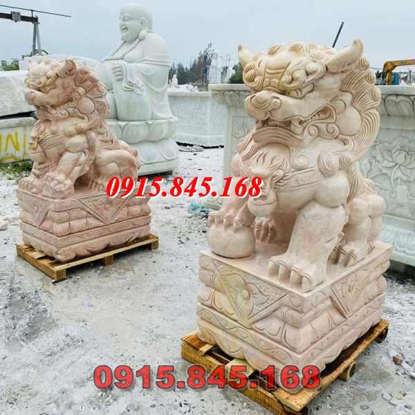77-Nghê đá sư tử kỳ lân ninh bình 15 watermarked tuong ky lan da tu nhien nguyen khoi 3 600x600 3