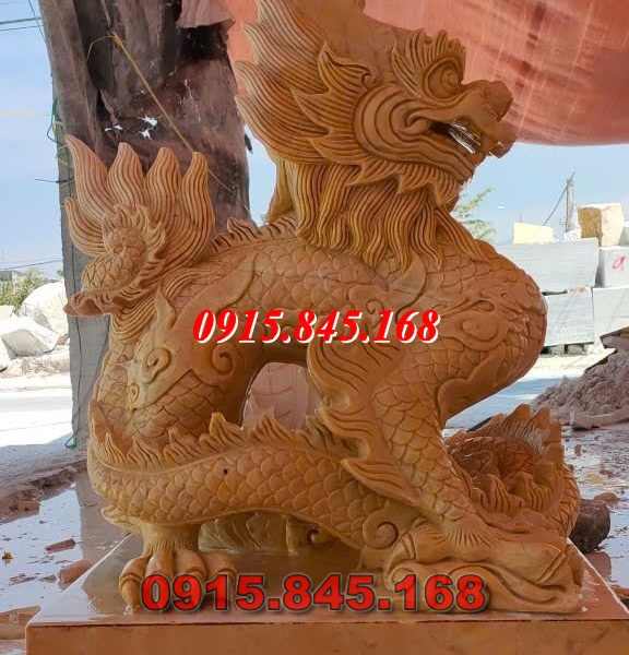 52-Kỳ lân sư tử đá nghê thanh hóa 6 watermarked tuong rong da cam thach vang nguyen khoi 3 576x600 2