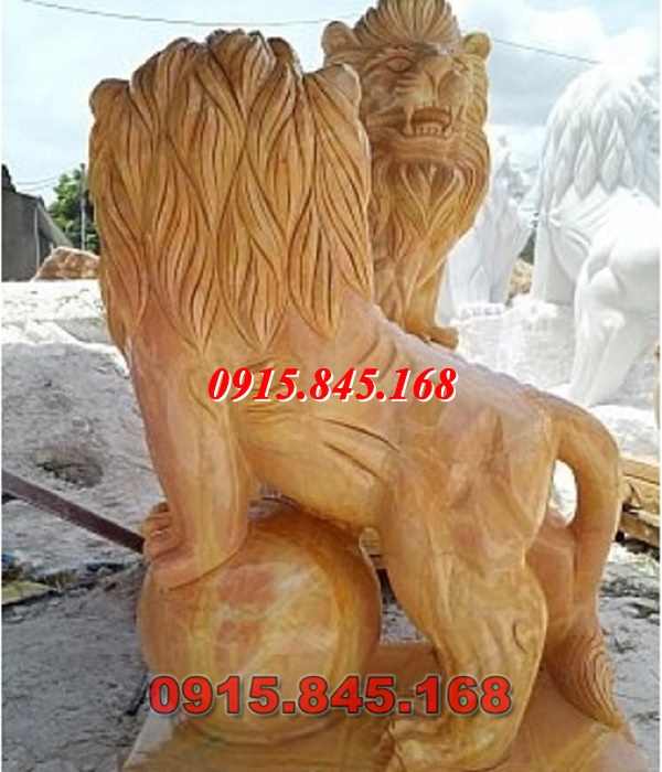 Mẫu-79 nghê đá sư tử kỳ lân cao bằng 10 watermarked tuong su tu da cam thach vang non nuoc 1 1