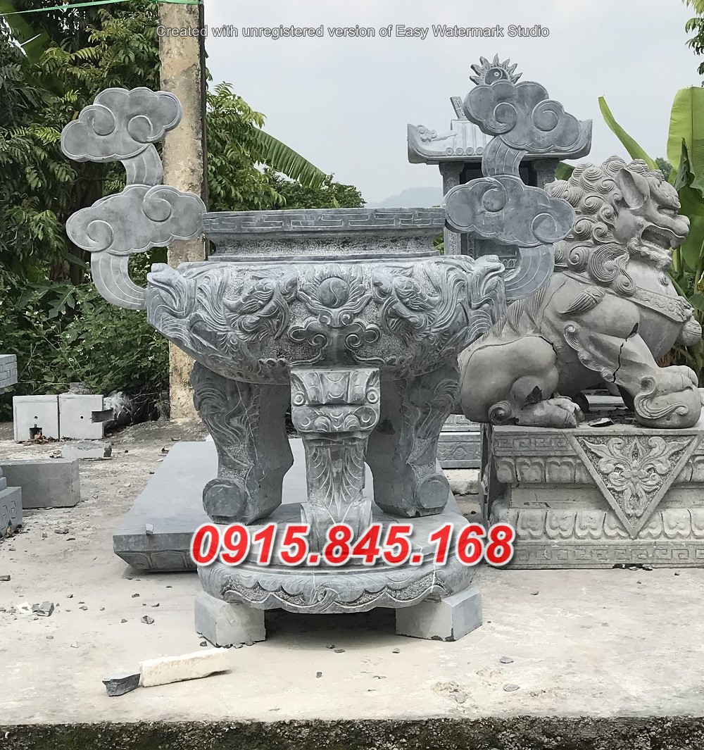 72-Mẫu lư đỉnh hương đá nam định 7 watermarked u2222 2
