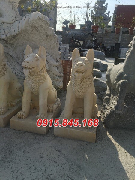 39-Tượng chó đá xanh quảng bình 9 watermarked z2008030945456 3ce3957409ec6b237f78d8ea03b77397 1