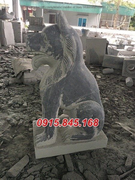 Mẫu-36 tượng chó đá tự nhiên đà nẵng