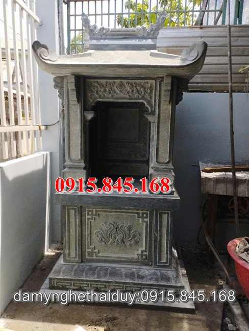 Xây40 miếu thờ đá tuyên quang thần linh 7 watermarked 101 Mau mieu tho bang da dep 1