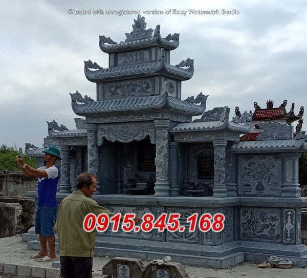 Mẫu+45 lăng thờ đá xanh cao bằng 15 watermarked 2aa6989160fb84a5ddea