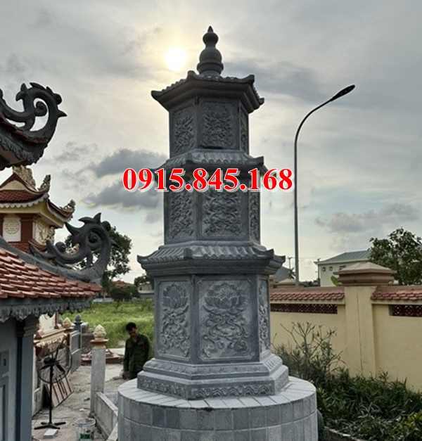 Mẫu+46 mộ sư bảo tháp đá yên bái 14 watermarked 54Xay mo thap da dep ban bac giang 2