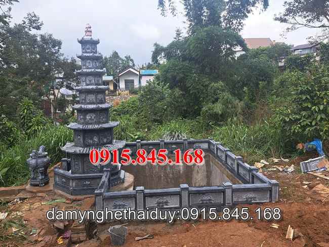 47+Mộ tháp sư phật giáo đá lào cai 8 watermarked 965235 8