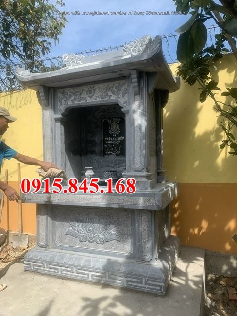 54+Lăng thờ đá xanh quảng ninh 14 watermarked Am tho de hu tro cot dep ba tai Binh Phuoc