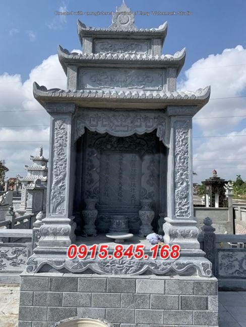 Mẫu+56 lăng thờ đá thái bình 12 watermarked Ban mau nha chua cot bang da khoi dep tai Binh Phuoc Copy 2