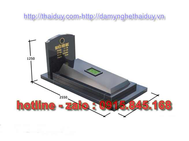 95+Mộ tam cấp đá xanh hoà bình 11 watermarked Kich thuoc Mo da hoa cuong Chuan hien nay Copy 2 Copy