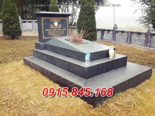 Mẫu+08 mộ tam cấp đá nghệ an 11 watermarked Mau Mo da xanh reu Mo da Granite dep Anh Quan Ninh Binh Copy 1