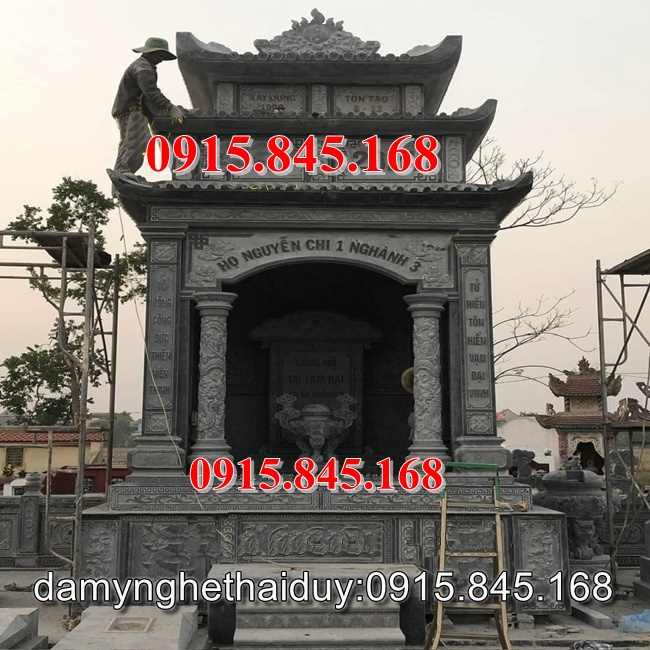 Mẫu70 am thờ đá trước nhà ngoài trời tây ninh 12 watermarked Mau am tho da khoi dep de tro cot gia dinh ban tai Tra Vinh Mau nha de tro cot gia dinh tai Tra Vinh